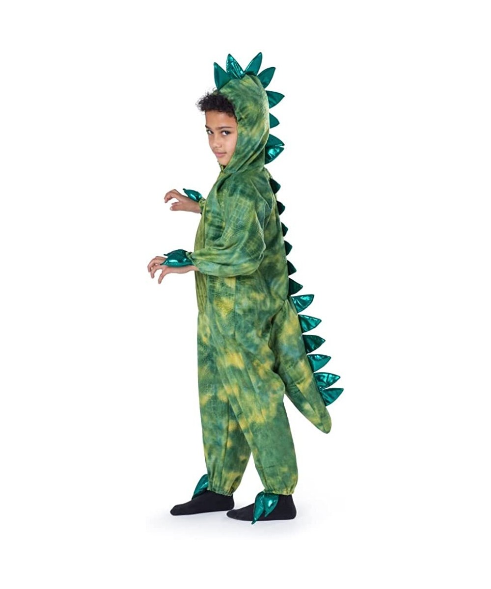 T-Rex Costume for Kids - Dinosaur Costume for Boys and Girls - Green Dino Jumpsuit $60.36 Kids' Costumes