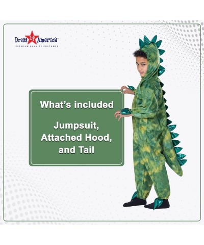 T-Rex Costume for Kids - Dinosaur Costume for Boys and Girls - Green Dino Jumpsuit $60.36 Kids' Costumes