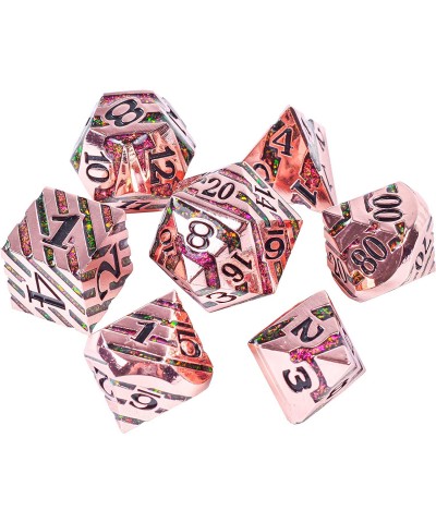 Copper Vein of Magic DND Metal Dice Set for Dungeons and Dragons Gifts D&D D and D Pathfinder Accessories D20 Polyhedral Resi...