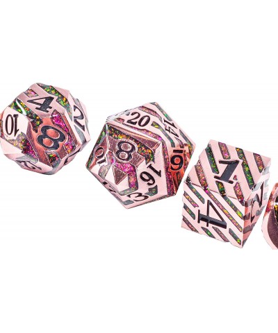 Copper Vein of Magic DND Metal Dice Set for Dungeons and Dragons Gifts D&D D and D Pathfinder Accessories D20 Polyhedral Resi...