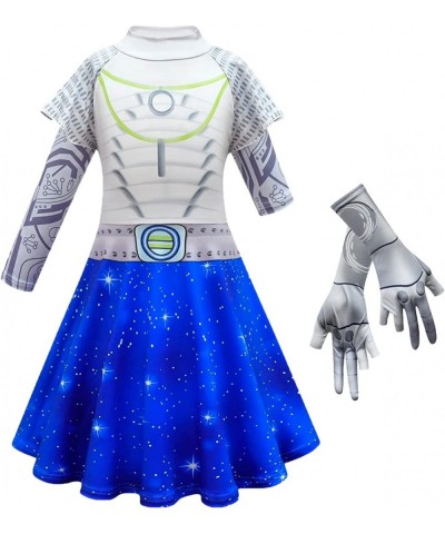 Zombies Alien Costume for Kids Girls Party Dress Up Outfits Halloween Cosplay Clothes 4-12 Years $31.99 Kids' Costumes