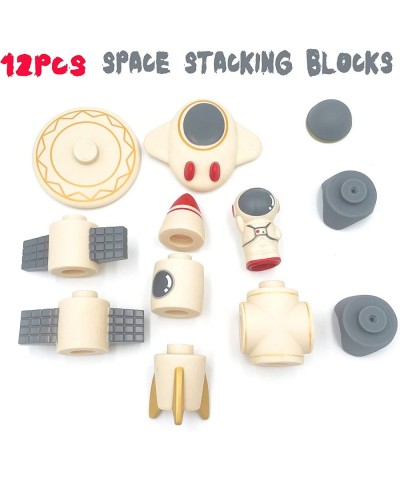 Baby Blocks Toys 6 to 12 Months Space Soft Building Blocks Toys for Toddler 1 Year Old Boy Sensory Toys for Autistic Children...