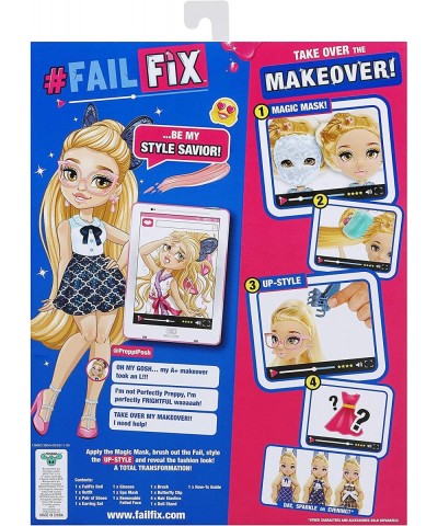 Failfix - PreppiPosh Total Makeover Doll Pack | 8.5" inch Fashion Doll | Total Head-to-Toe Transformation $47.78 Dolls