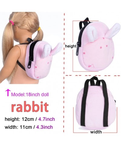 Doll Accessories 5pcs Cartoon Style Mini School Backpack Doll Bag Accessories for 16 18 inch Dolls $28.36 Doll Accessories