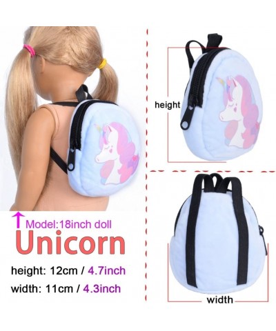 Doll Accessories 5pcs Cartoon Style Mini School Backpack Doll Bag Accessories for 16 18 inch Dolls $28.36 Doll Accessories