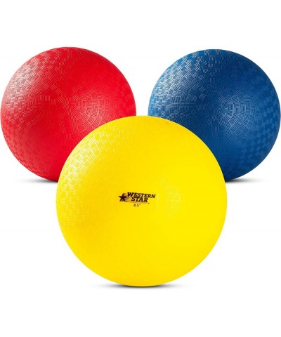 Western Dodgeball and Playground Ball - Soft Touch Extra Bounce - 4 Colors - Medium Large Extra Large - Durable Long Lasting ...