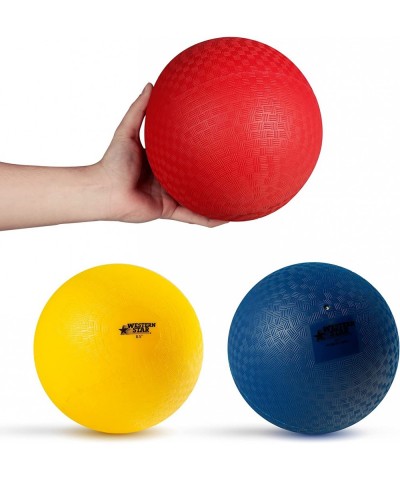 Western Dodgeball and Playground Ball - Soft Touch Extra Bounce - 4 Colors - Medium Large Extra Large - Durable Long Lasting ...