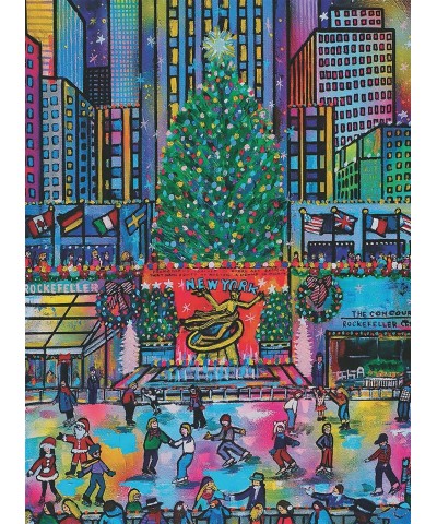 Rockefeller Christmas  500 Piece Jigsaw Puzzle for Adults - Every Piece is Unique Softclick Technology Means Pieces Fit Toget...