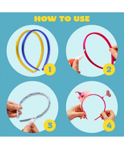 DIY Girl 12 Satin Fashion Headbands Kids Art and Crafts Kits Girls Jewelry Making Kit-Decorated with Hair Accessories $42.80 ...