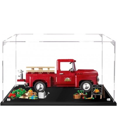 Acrylic Display Case Showcase Compatible with Lego Pickup Truck 10290 Vintage 1950s Building Kit (Only Display Box NO Lego-Ki...