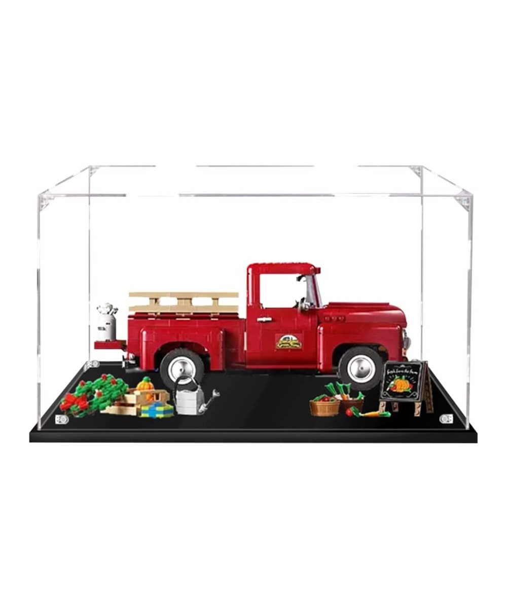 Acrylic Display Case Showcase Compatible with Lego Pickup Truck 10290 Vintage 1950s Building Kit (Only Display Box NO Lego-Ki...