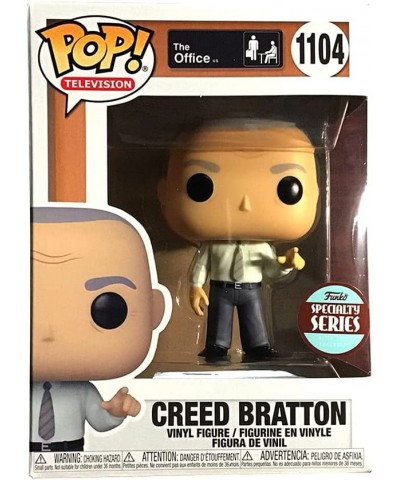 Funko POP! Television The Office Creed Bratton Specialty Series Vinyl Figure $20.48 Kids' Play People Figures