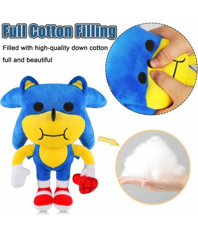 Friday Night Plush Stuffed Toy 10 Inch Cute Stuffed Pillow EXE Toy FNF Blue Cartoon Soft Game Doll Figure Home Decor Best Par...