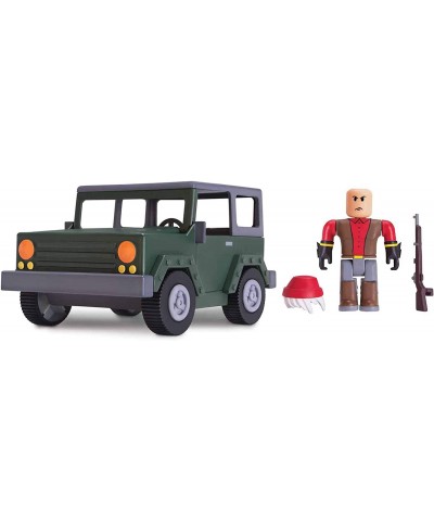 Action Collection - Zombie Attack Playset [Includes Exclusive Virtual Item] & Action Collection - Apocalypse Rising 4x4 Vehic...