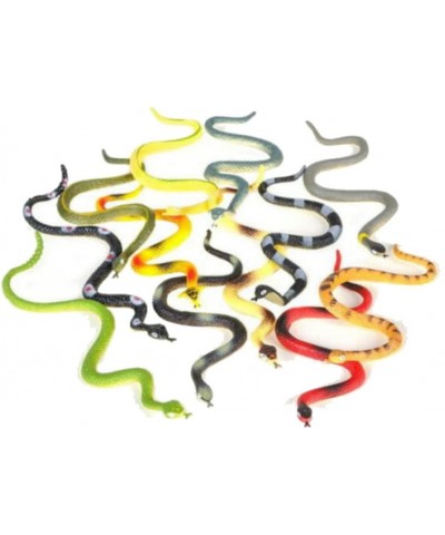 12 Rubber Snakes 6" Realistic Fake Snake Hissing Tongue Gag Gift $14.65 Gags & Practical Joke Toys