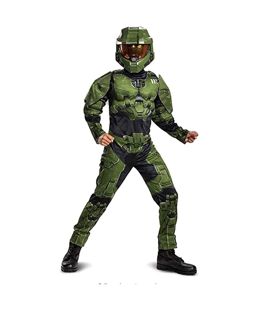 Master Chief or Spartain Halo Costume Kids Boys Halloween $83.73 Kids' Costumes