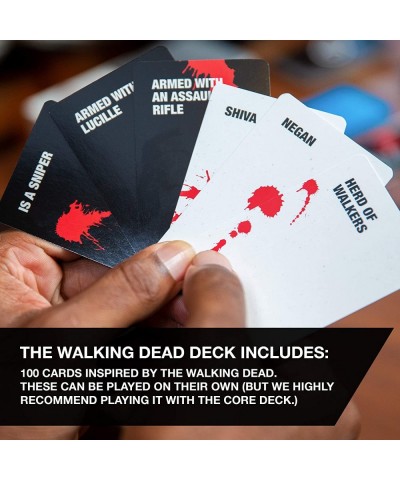 Superfight The Walking Dead: 100 Expansion Cards for the Game of Absurd Arguments for Young Teens and Adults 3 or more player...