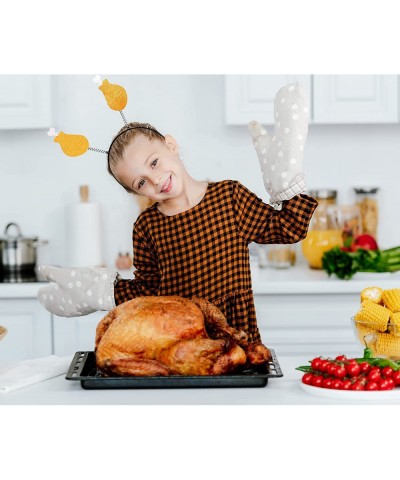 6PCS Thanksgiving Turkey Headband Decorations - Party Head Boppers Accessories $27.36 Kids' Party Hats