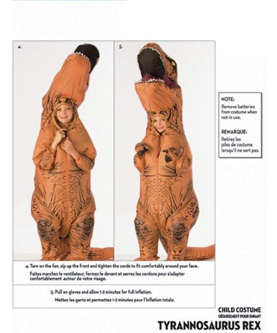 Child's The Original Inflatable Dinosaur Costume T-Rex Small $74.09 Kids' Costumes