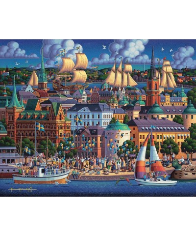 Dowdle Jigsaw Puzzle - Stockholm - 1000 Piece $44.10 Jigsaw Puzzles