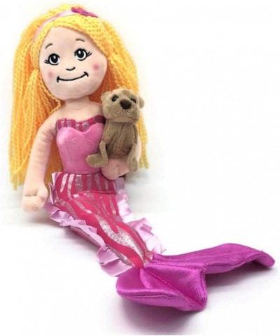 Mermaid Doll with Sea Lion Stuffed Animal Friend- Great Gifts for Girls Brown Hair-17 Inches (Pink) $36.89 Stuffed Animals & ...