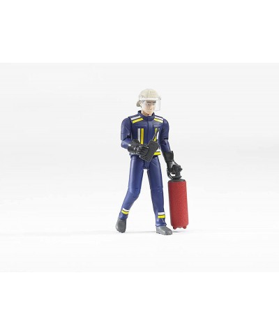 60100 bworld Fireman with Accessories $30.93 Play Figure Playsets