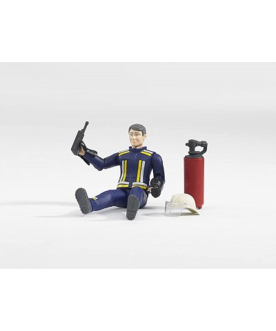 60100 bworld Fireman with Accessories $30.93 Play Figure Playsets