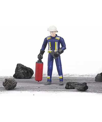 60100 bworld Fireman with Accessories $30.93 Play Figure Playsets