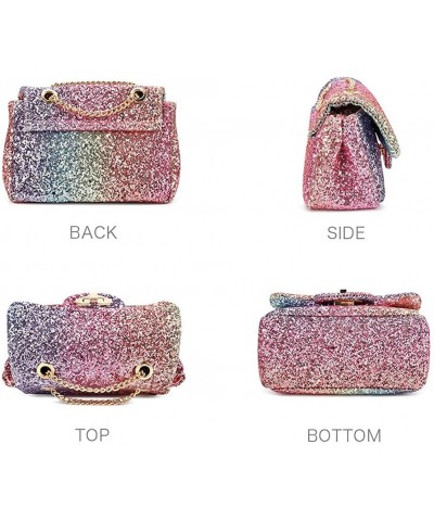 mibasies Kids Glitter Purse for Little Girls Toddler Crossbody Bags $26.49 Dress-Up Toy Purses