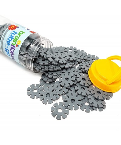 Brain Flakes 150+ Piece Tube-Go Gray - Classic Grey Single Color Add-On Travel Set $17.72 Toy Building Sets