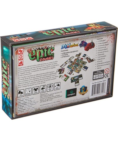 Tiny Epic Zombies a Strategy Board Game for Adults Teens and Family $40.98 Board Games