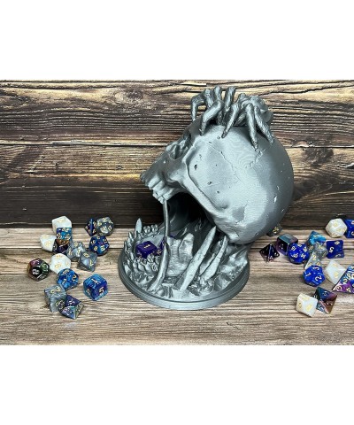 Skull Dice Tower - (Random 7PCS D20 Dice Set Included) - Tabletop Roleplaying Game - Dice Roller - Dungeons and Dragons - DND...