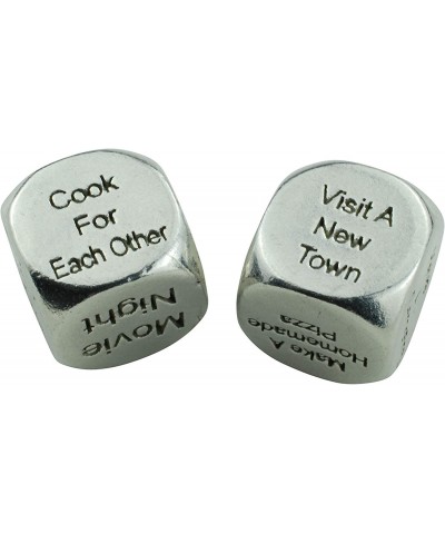 15 Year Anniversary Metal Date Night Dice - Create a Unique 15th Anniversary Date Night $29.24 Game Accessories