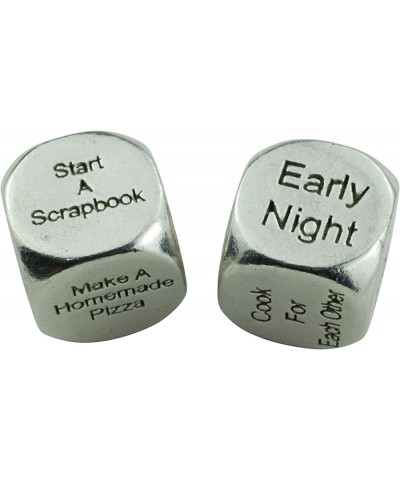 15 Year Anniversary Metal Date Night Dice - Create a Unique 15th Anniversary Date Night $29.24 Game Accessories