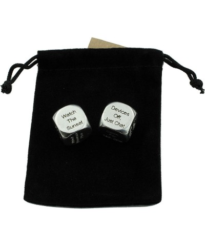 15 Year Anniversary Metal Date Night Dice - Create a Unique 15th Anniversary Date Night $29.24 Game Accessories