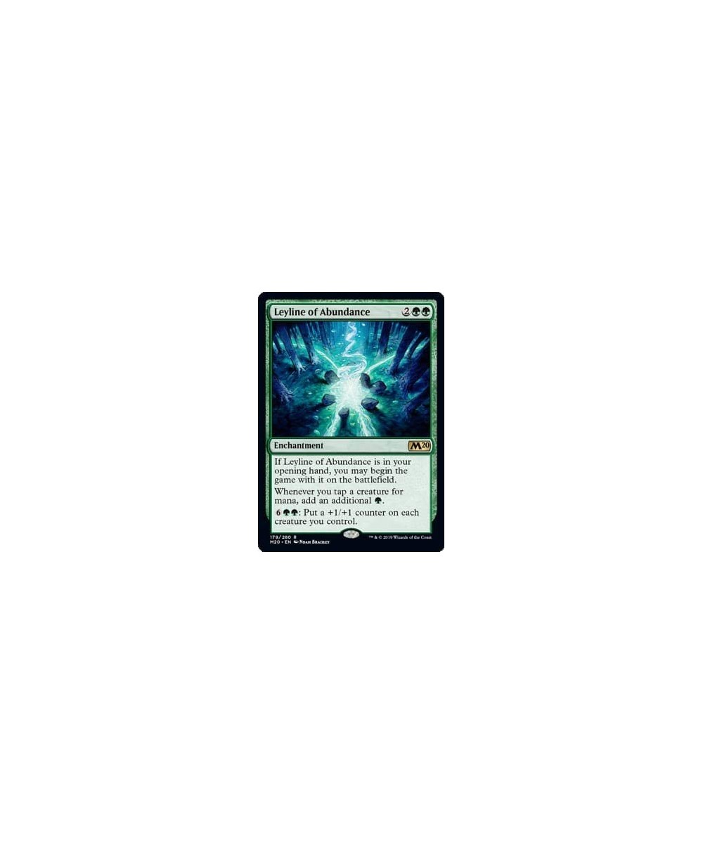 Magic: The Gathering - Leyline of Abundance - Core Set 2020 $12.41 Magic Kits & Accessories