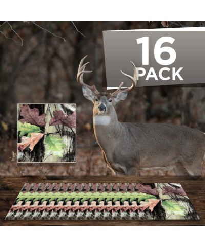 Next Camo Party Luncheon Napkins | 16 Count | Great for Hunter Themed Party Camouflage Motif Birthday Event Graduation Day Ou...