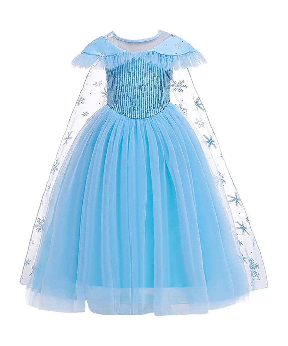 Girls Ice Princess Dress Up Costumes Halloween Christmas Fancy Party Dresses Size 2-10 $45.85 Kids' Costumes