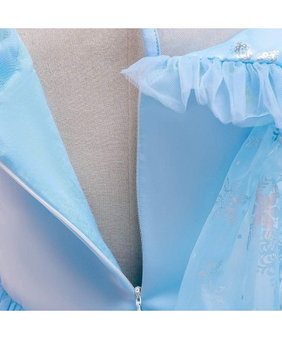 Girls Ice Princess Dress Up Costumes Halloween Christmas Fancy Party Dresses Size 2-10 $45.85 Kids' Costumes