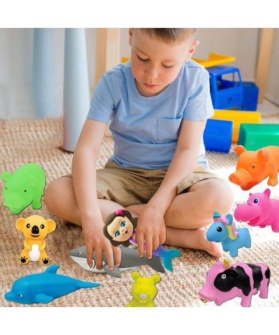 Squeeze Party Favors Toys for Boys Novelty Toys & Amusements Screaming Rubber Gag Gifts Small Animal Toys Funny Dog Toys 6-8I...