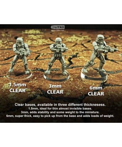 SW: Legion Core Game Base Upgrade Set 3mm Clear (33) $64.76 Game Accessories