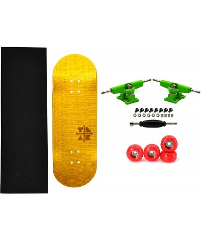 Prolific Complete Fingerboard - Pro Board Shape and Size Bearing Wheels  and Trucks - 32mm x 97mm Handmade Wooden Board - Rad...