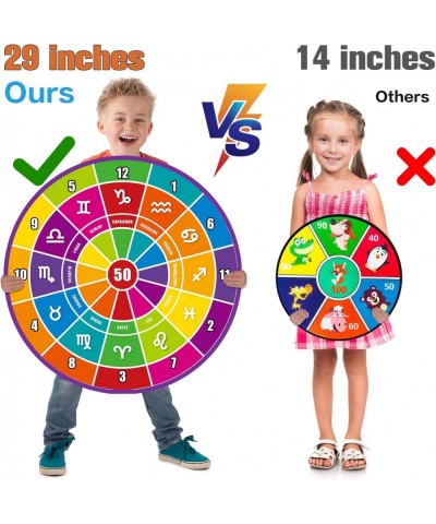 29" Large Dart Board for Kids Kids Dart Board with Sticky Balls Boys Toys Indoor/ Sport Outdoor Fun Party Play Game Toys Birt...