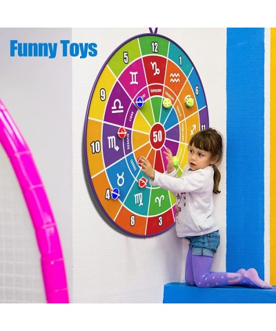 29" Large Dart Board for Kids Kids Dart Board with Sticky Balls Boys Toys Indoor/ Sport Outdoor Fun Party Play Game Toys Birt...