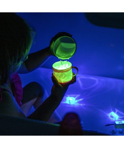 Pippa Water-Activated Bath Toy with 6 Reusable Light-Up Cubes for Sensory Play $44.35 Bathtub Toys