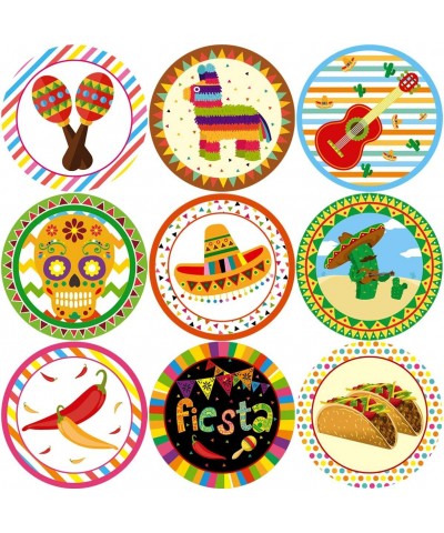 Fiesta Party Stickers Cinco De Mayo Festival Mexican Decorations 200Pcs Per Roll $15.94 Kids' Stickers