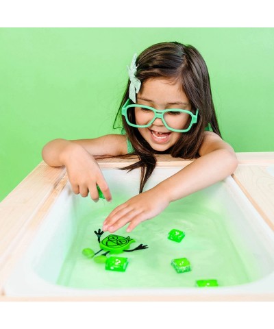 Pippa Water-Activated Bath Toy with 6 Reusable Light-Up Cubes for Sensory Play $44.35 Bathtub Toys