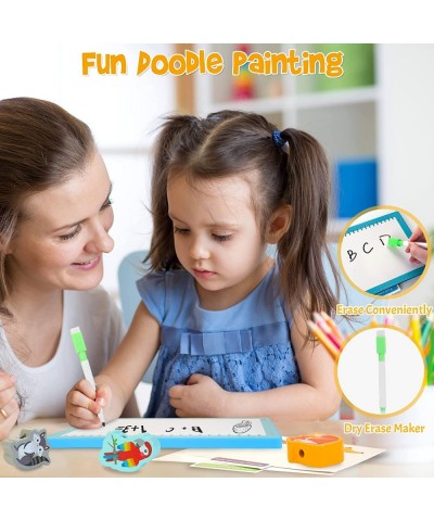 Animal Matching Board Game Educational Montessori Toys Include Lacing Beads & Double Functional Erase Writing Board Fun Anima...