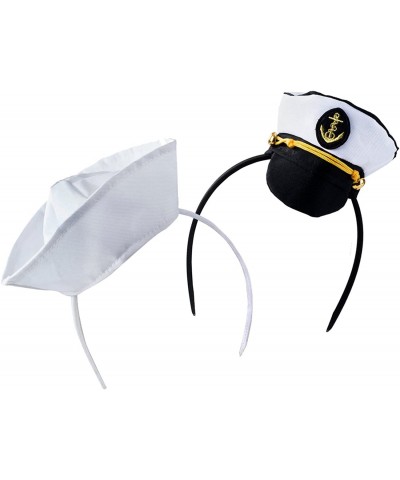 Sailor Hat - Yacht Captain Hat – Costume Headbands - Mini Hat Headbands $30.58 Kids' Dress-Up Accessories