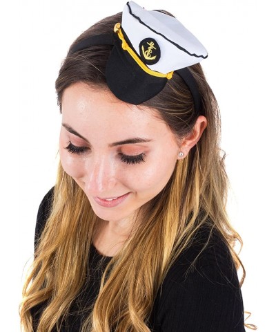 Sailor Hat - Yacht Captain Hat – Costume Headbands - Mini Hat Headbands $30.58 Kids' Dress-Up Accessories